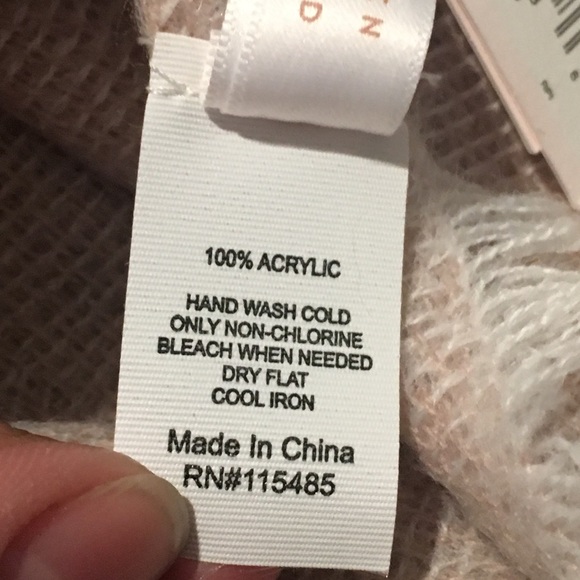 w/TAGs Winter Plaid Rose BLANKET SCARF - Picture 4 of 4